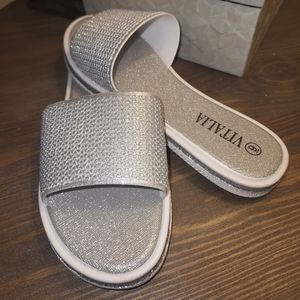 Glittery slides